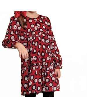 Abel & Lula Bambula Dress - Red