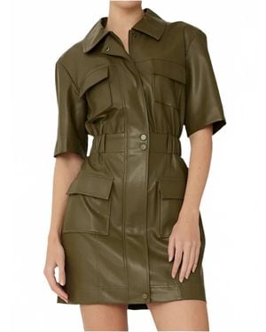 JS71 Piper Mini Dress - Green