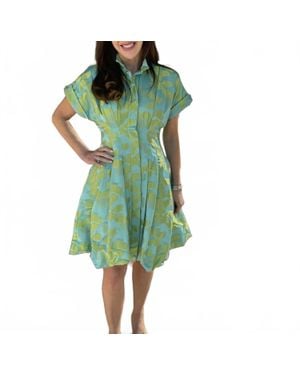 Finley James Bubble Dress - Green