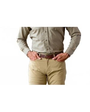 Tom Beckbe Culver Oxford Shirt - Natural