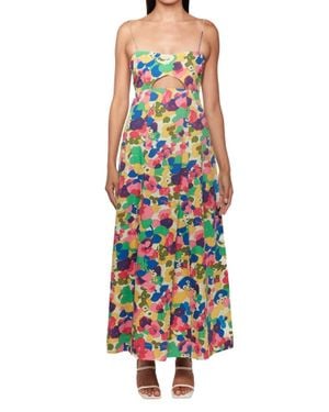 SWF Half Moon Midi Dress - Multicolor