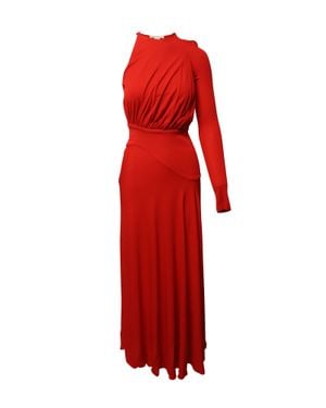 Antonio Berardi One-Shoulder Gathered Gown
