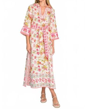 Elizabeth James The Label Talia Maxi Dress - Pink