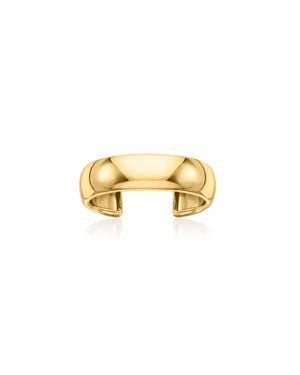 Canaria Fine Jewelry Canaria 10Kt Polished Toe Ring - Metallic