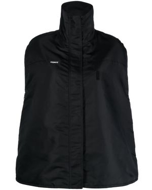 Coperni Logo Bomber Cape - Black