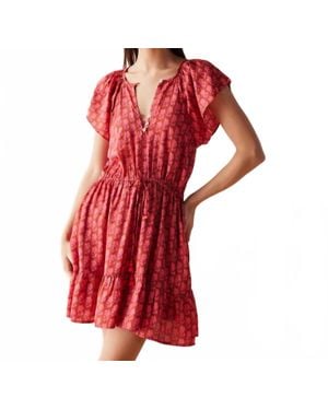 Omika Cora Mini Dress - Red