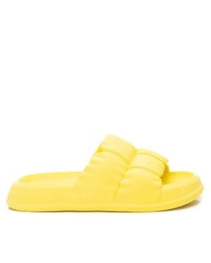 Xti Pool Slides Sandals - Yellow