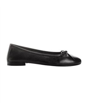 Reqins Carmen Ballerina Flat - Black