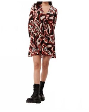 FRNCH Lennox Dress - Red