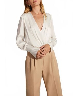 FAVORITE DAUGHTER The Date Blouse - Natural