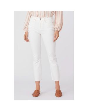 PAIGE Cindy Corduroy Pant - White