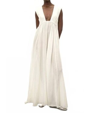Paris Georgia Basics Camille Maxi Dress - White
