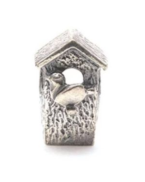 Trollbeads Birdhouse Bead - White