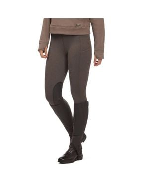 Kerrits Fleece Lite Knee Patch Tights - Gray