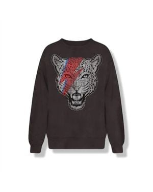Prince Peter Kid's Tiger Lightning Sweater - Black