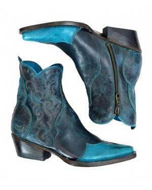 Bed Stu Ace Boots - Blue