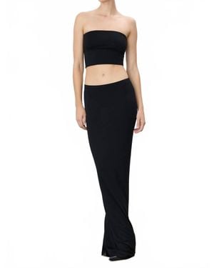 ÉTERNE Maxi Skirt - Black