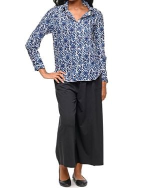 Tulip Clothing Gretchen Button Down - Blue