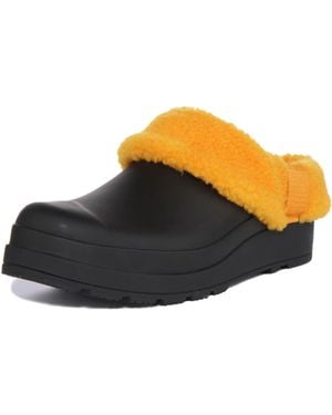 HUNTER Play Sherpa Wff1000Rsp Insulated Clogs Jobb1944 - Black