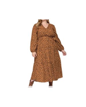 Gigio Feeling Good Maxi Dress - Brown
