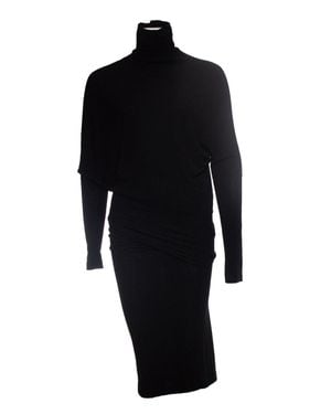 Plein Sud Jeans Maxi Dress - Black