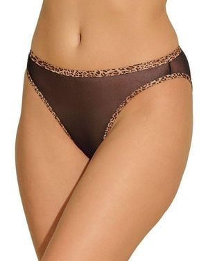 Cosabella Soire Confidence Leopard High Waist Bikini - Brown