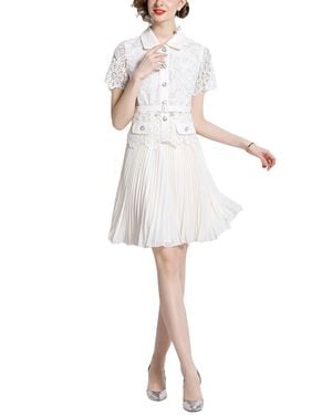 DZA Midi Dress - White