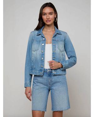 L'Agence Celine Slim Femme Jacket - Blue