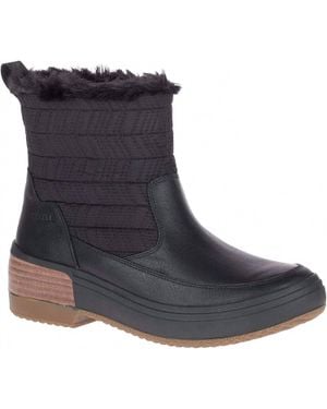 Merrell Haven Bluff Polar Waterproof Boots - Blue