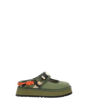 UGG Military Bea Mary Jane Wildwood Sabot - Green