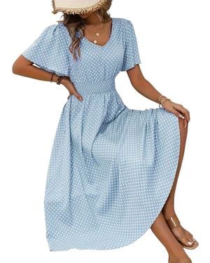 Lily Kim Maxi Dress - Blue