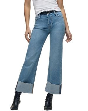 Hudson Jeans Rosie Oak Wide Leg Jean - Blue