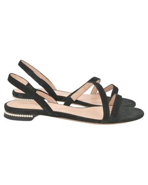 Nicholas Kirkwood Casati Pearl-Heeled Sandals - Black