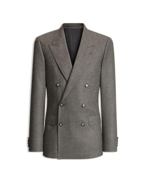BOSS By Beckham Slim-Fit Suit Jacket - Gray