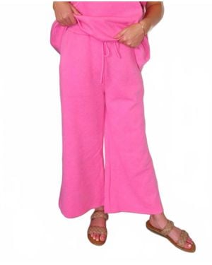 See And Be Seen Rae Lounge Pants - Pink