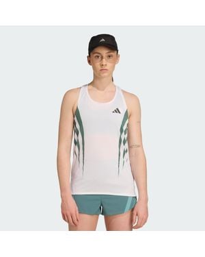 adidas Adizero Archive Running Singlet - Multicolor