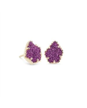 Kendra Scott Tessa Stud Earrings - Purple