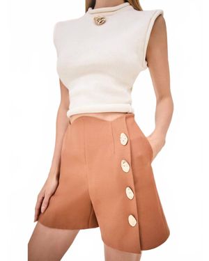 Alexis Tao Sweater - White