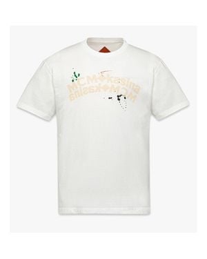 MCM X Kasina Logo T-Shirt - White