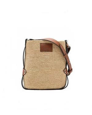 Isabel Marant Mini Bayia Bag - Natural