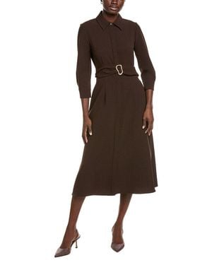 Julia Jordan Shirtdress - Brown