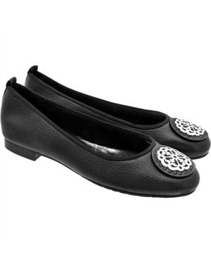 Brighton Aleta Ballerina Shoe - Black