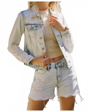 Kancan Classic Trucker Jacket - Gray