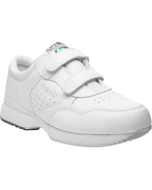 Propet Life Walker Strap Xw Sneakers - White