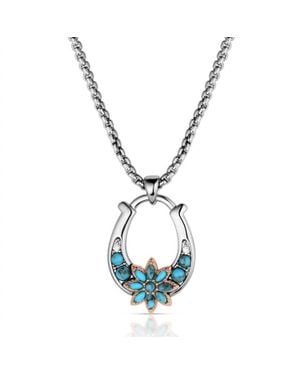 Montana Silversmiths Spring Pastures Necklace - Blue