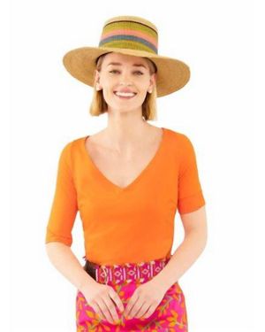 Gretchen Scott Second Skin Top - Orange