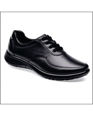 Pazstor Lambskin Shoes -Celeste - Black