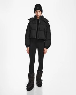 Rudsak Karlee Crop Down Puffer - Black