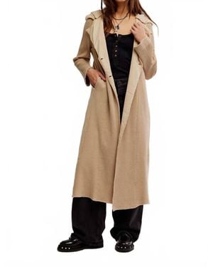 Free People One Landon Jacket - Natural