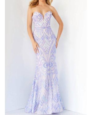 Jovani Irresistible Sequin Gown - Purple